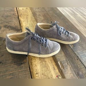 Grey suede UGG tennis shoes. Size 7